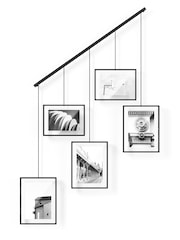 Umbra Black Exhibit 5 Opening Wall Hanging Photo Frame - Image 4 of 4