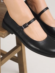 Simply Be Wide Fit Kit Mary Jane Shoe On A Loafers - Imagen 2 de 4