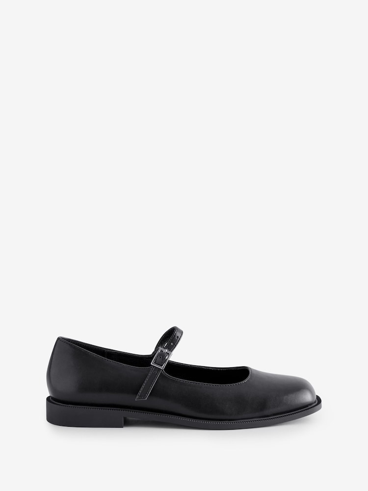 Simply Be Wide Fit Kit Mary Jane Shoe On A Loafers - Imagen 4 de 4