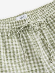 Verde - Pantalones a cuadros sin cierres - Imagen 6 de 7