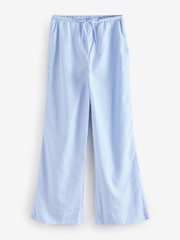 Blue Diamante Sparkle Stripe Wide Leg Trousers - Image 6 of 8