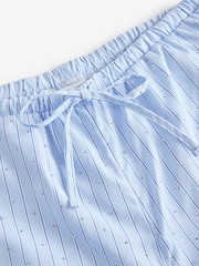 Blue Diamante Sparkle Stripe Wide Leg Trousers - Image 8 of 8