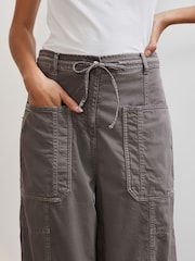 Charcoal Grey Cargo Trousers - Image 5 of 8