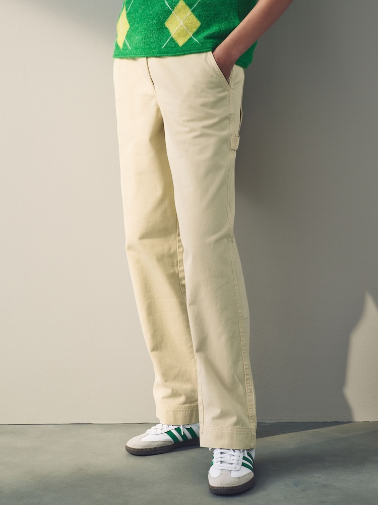 Stone Cargo 100% Cotton Trousers - Image 3 of 12