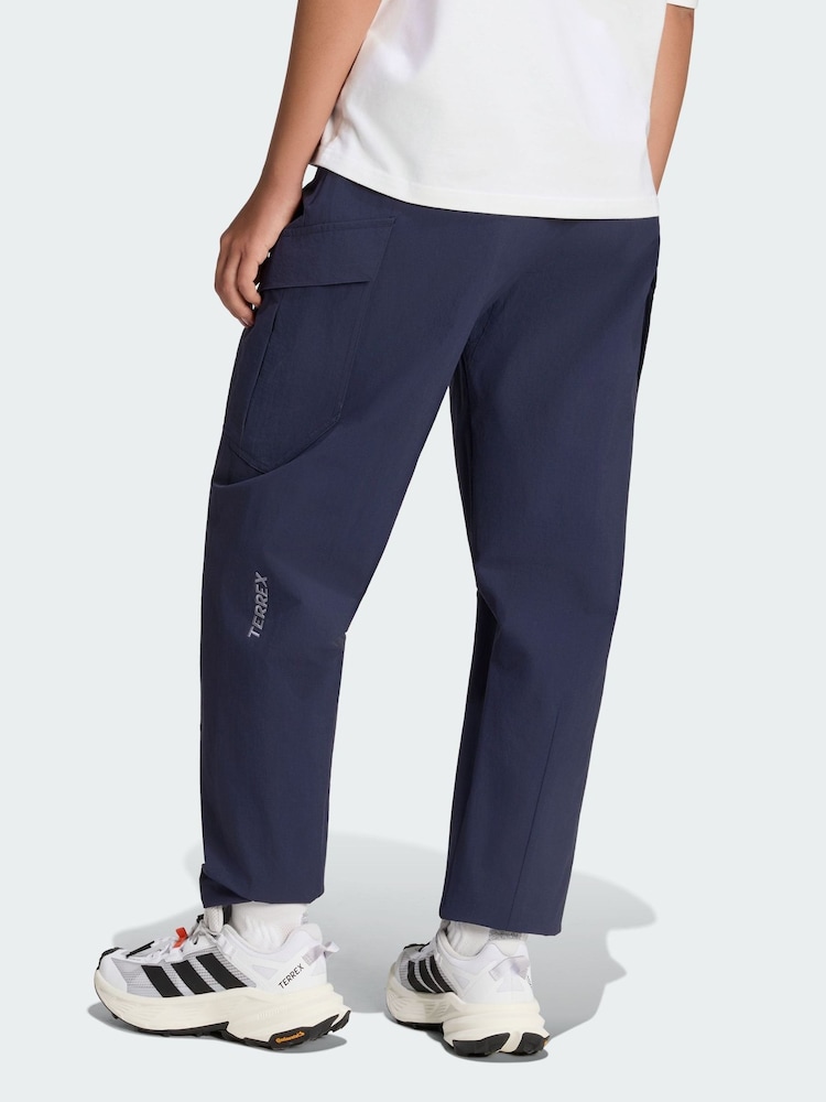 adidas Terrex Blue Xploric Clima365 Cargo Tracksuit Bottoms - Image 2 of 5