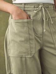 Khaki Green Cargo Trousers - Image 4 of 7