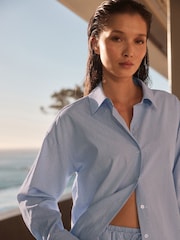 Blue Diamonte Sparkle Shirt - Image 5 of 9