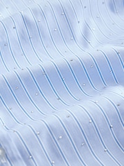 Blue Diamonte Sparkle Shirt - Image 9 of 9