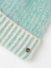 FatFace Green Haze Plaited Beanie - Image 2 of 2