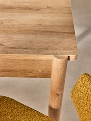 MADE.COM Oak Effect Pavia 4 to 6 Seater Extending Dining Table - Image 3 of 5