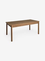 MADE.COM Dark Natural Oak Effect Pavia 6 to 8 Seater Extending Dining Table - Image 6 of 8