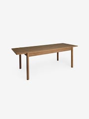 MADE.COM Dark Natural Oak Effect Pavia 6 to 8 Seater Extending Dining Table - Image 7 of 8