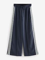 Navy Side Stripe Track Trousers - Image 5 of 7