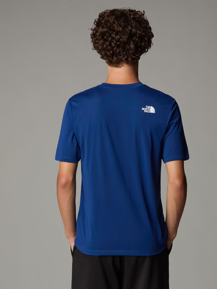 The North Face Blue Foundation Abstract Graphic T-Shirt - Image 2 of 3