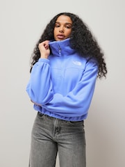 The North Face Blue Womens Glacier Half Zip Fleece - Image 1 of 6