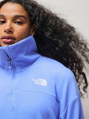 The North Face Blue Womens Glacier Half Zip Fleece - Image 5 of 6