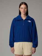 The North Face Blue Ground Womens Glacier Half Zip Fleece - Image 1 of 3