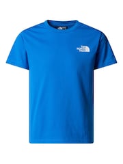 modra - The North Face majica s kratkimi rokavi The North Face Teen Simple Dome - Slika 1 iz 7