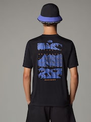 Черный - The North Face Foundation Mountain Faces T-Shirt - Изображение 1 из 3