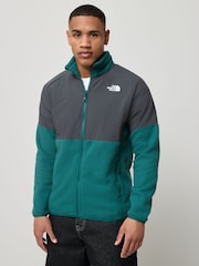 The North Face Green Heavyweight Glacier Full Zip Fleece - Image 1 of 5