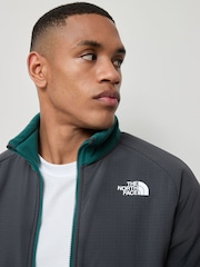 The North Face Green Heavyweight Glacier Full Zip Fleece - Image 4 of 5
