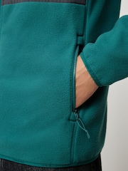 The North Face Green Heavyweight Glacier Full Zip Fleece - Image 5 of 5