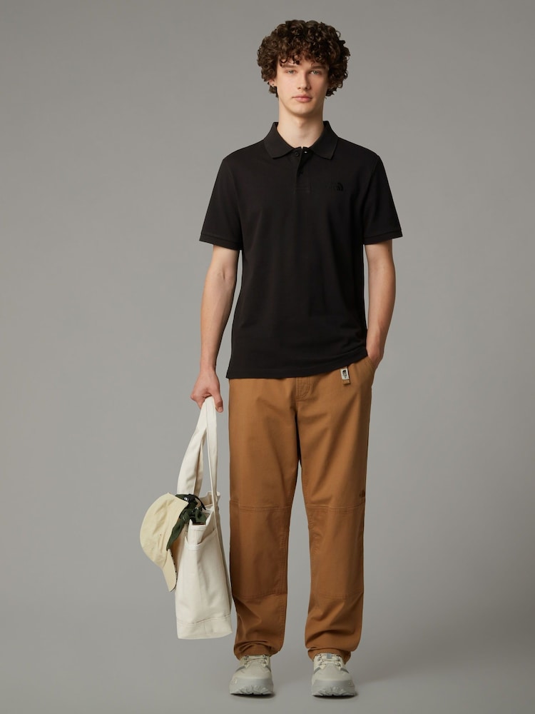 The North Face Black Essential Regular Polo Shirt - Image 3 of 3