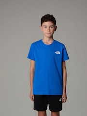 The North Face Blue Boys Box NSE T-Shirt - Image 1 of 3