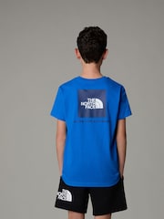 The North Face Blue Boys Box NSE T-Shirt - Image 2 of 3