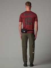 Коричневый - The North Face Foundation Mountain Faces T-Shirt - Изображение 3 из 3