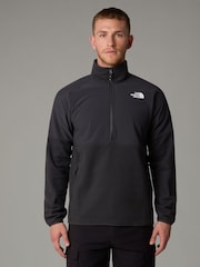 The North Face Grey Heavyweight Glacier 1/4Zip Fleece - Image 1 of 3