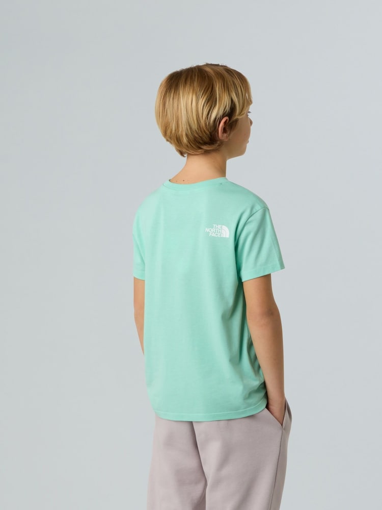 The North Face Green Teen Simple Dome T-Shirt - Image 2 of 3