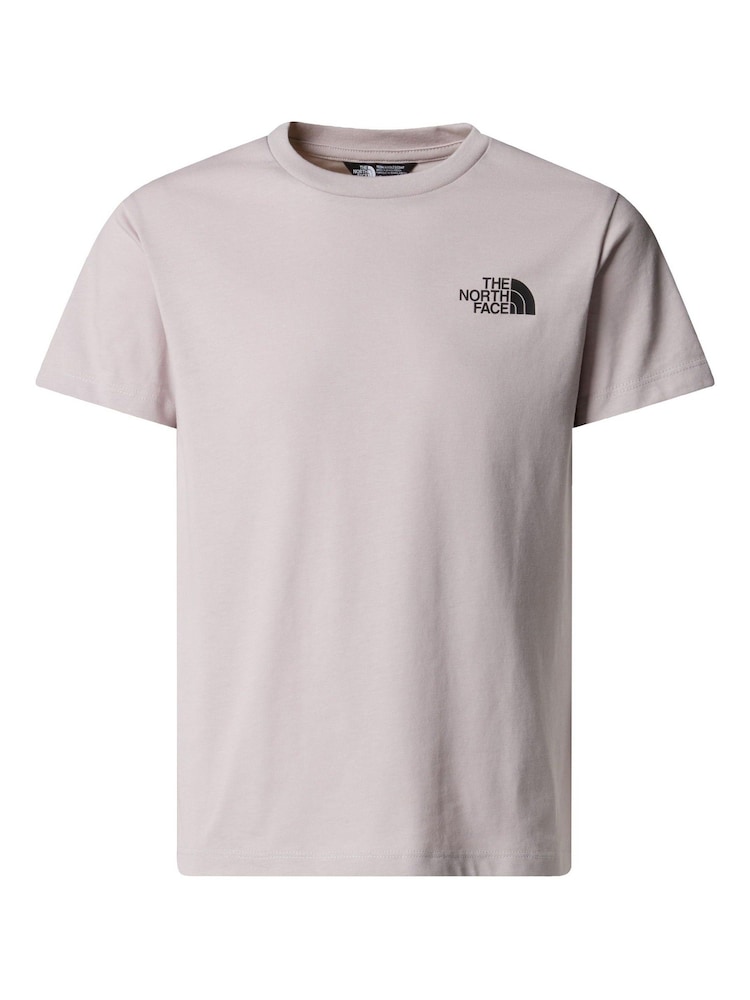 siva - The North Face majica s kratkimi rokavi The North Face Teen Simple Dome - Slika 1 iz 7