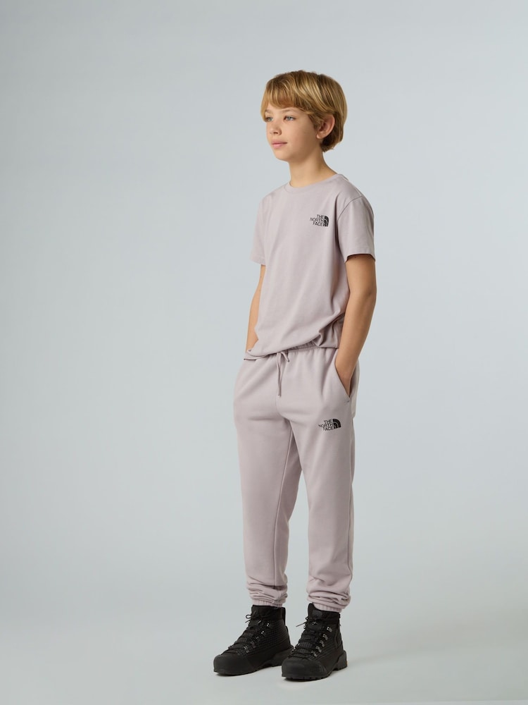 The North Face Grey Teen Simple Dome T-Shirt - Image 1 of 4 The North Face Grey Teen Simple Dome T-Shirt - Image 1 of 4