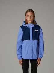 The North Face Blue Girls Waterproof Antora Rain Jacket - Image 2 of 4
