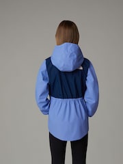 The North Face Blue Girls Waterproof Antora Rain Jacket - Image 3 of 4