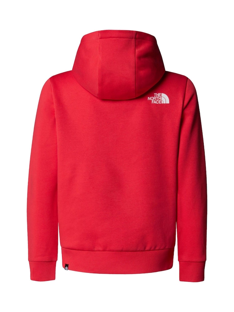 Rojo - The North Face Teen Simple Dome Hoodie - Imagen 1 de 2