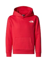 Rojo - The North Face Teen Simple Dome Hoodie - Imagen 2 de 2