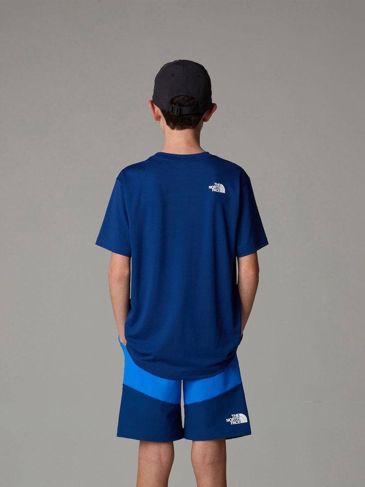 The North Face Blue Teen 24/7 T-Shirt - Image 2 of 3