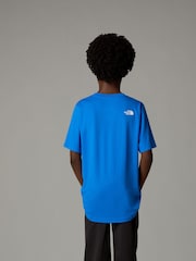The North Face Light Blue Teen Never Stop Exploring 1/4 Zip Top - Image 2 of 3