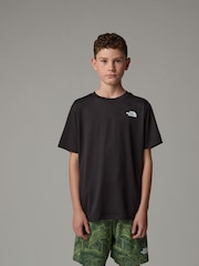The North Face Black Chrome Teen Never Stop Exploring 1/4 Zip Top - Image 1 of 3