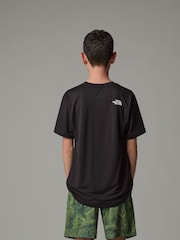 The North Face Black Chrome Teen Never Stop Exploring 1/4 Zip Top - Image 2 of 3
