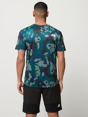 The North Face Green MA 24/7 All Over Print T-Shirt - Image 3 of 4