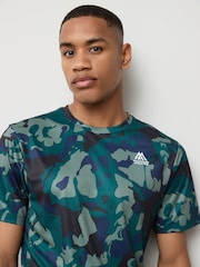 The North Face Green MA 24/7 All Over Print T-Shirt - Image 4 of 4
