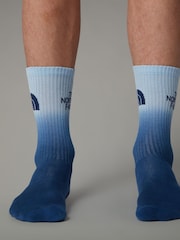 The North Face Purple Everyday 2pack Dip Dye Crew Socks - Image 2 of 3