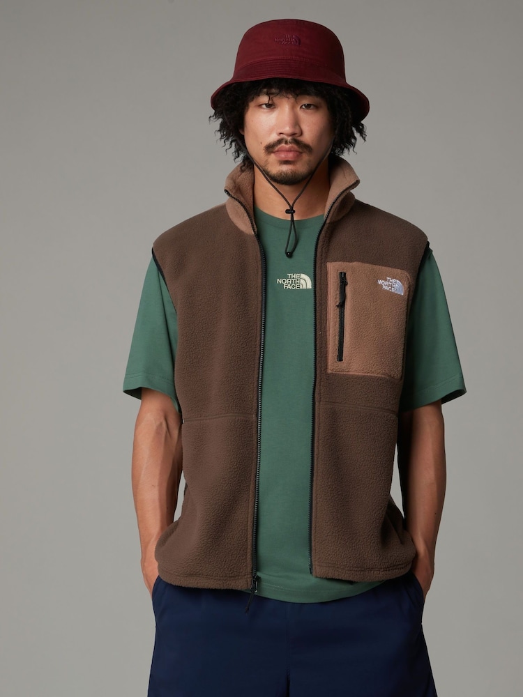 The North Face Brown Yumiori Fleece Gilet - Image 1 of 4