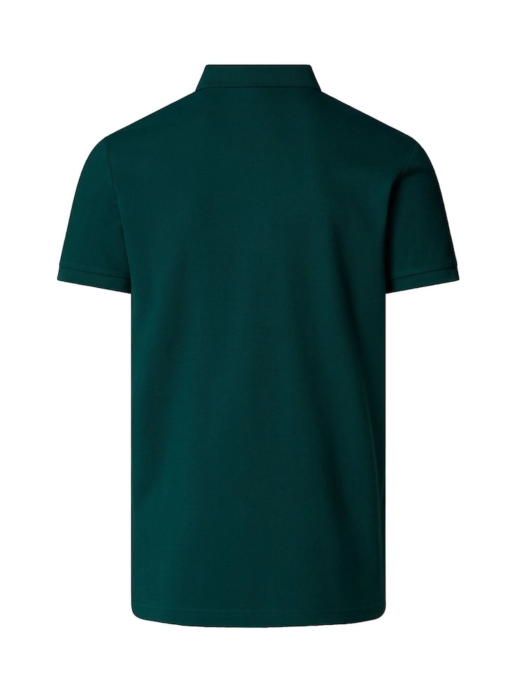 Grün - The North Face 100% Baumwolle Premium Piqué Poloshirt - Bild 3 von 3
