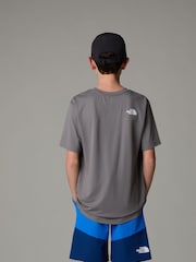 The North Face Grey Chrome Teen Never Stop Exploring 1/4 Zip Top - Image 2 of 3