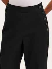 Finery Black Short Nellie Trousers - Image 4 of 5
