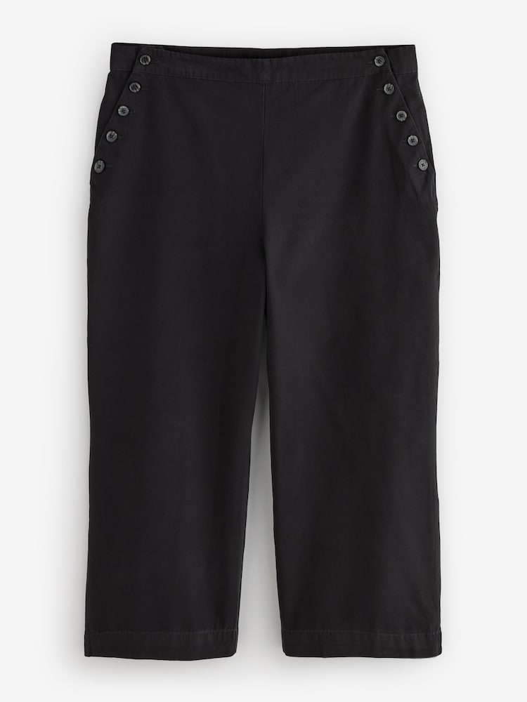 Finery Black Short Nellie Trousers - Image 5 of 5